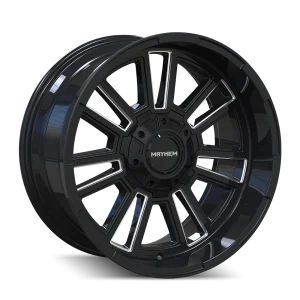Mayhem – APOLLO – Black – 20″x10″ -19mm – Summer Wheels – 8115-2152BM